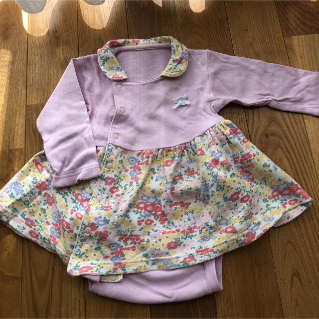 Combi mini(コンビミニ)のコンビミニ ラップワンピース キッズ/ベビー/マタニティのベビー服(~85cm)(ワンピース)の商品写真