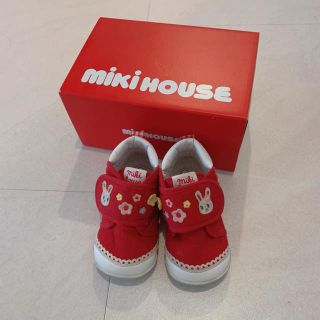 ミキハウス(mikihouse)のミキハウス  ベビー　ファーストシューズ　12.5cm (スニーカー)