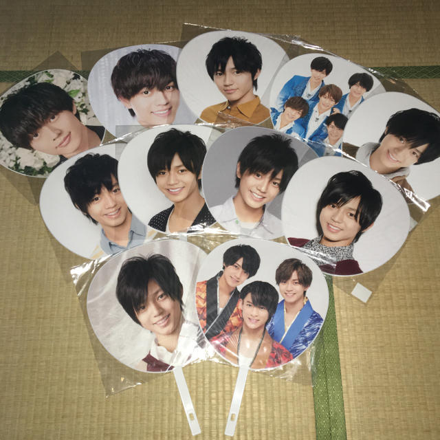 King & 汚れた Prince 永瀬廉 歴代団扇セット King & 汚れた Prince 永瀬廉 歴代団扇セット