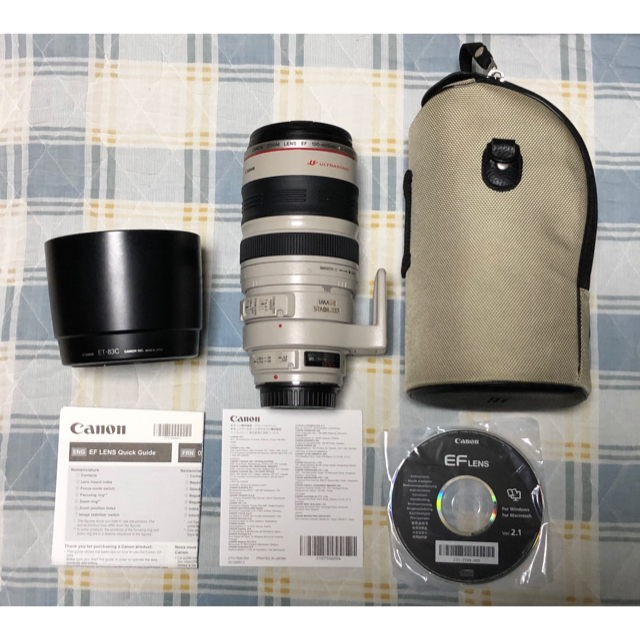 Canon(キヤノン)の値下げ！Canon EF 100-400mm f4.5-5.6 L IS USM スマホ/家電/カメラのカメラ(レンズ(ズーム))の商品写真