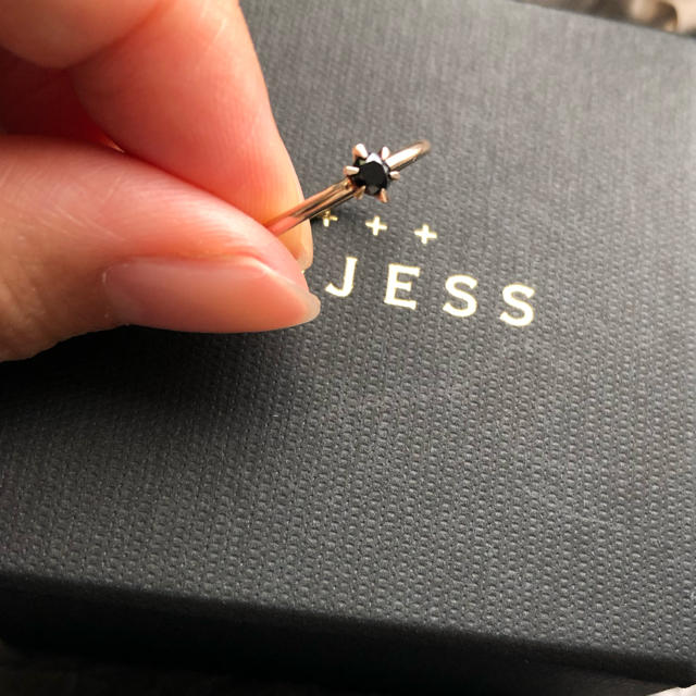 NOJESS(ノジェス)のnojess 10K  オニキス　リング レディースのアクセサリー(リング(指輪))の商品写真