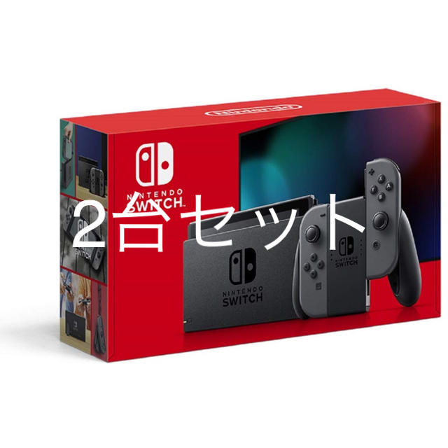 Nintendo Switch - Nintendo Switch グレー ニンテンドー スイッチ  新モデル 2台