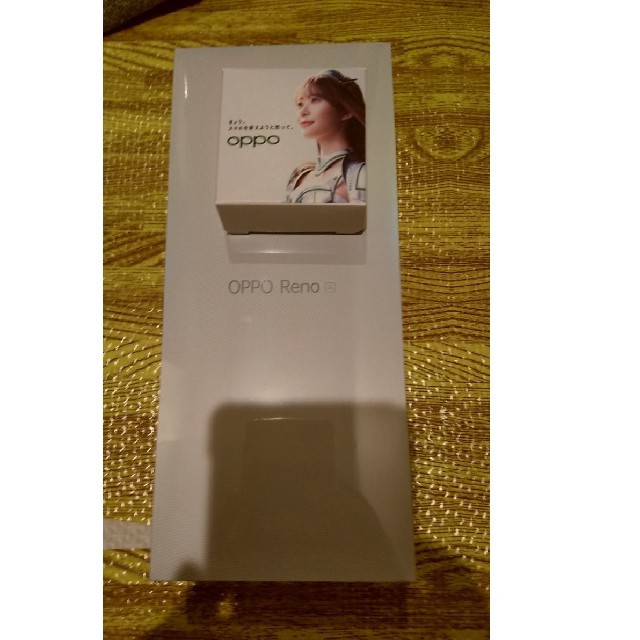 新品未開封OPPO Reno A 64GB SIMフリー 指原ノベルティ付属 スマートフォン本体