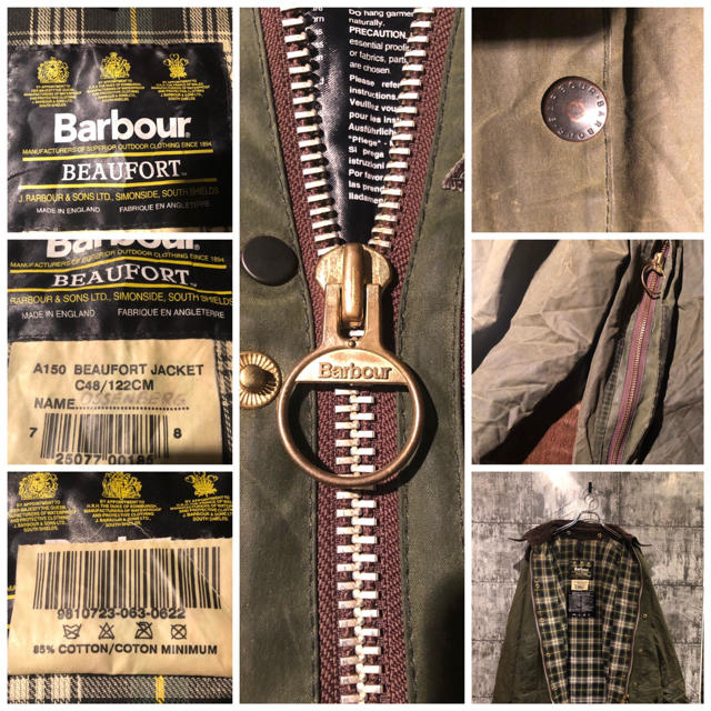 Barbour(バーブァー)のVintage Barbour Beaufort バブアー ビューフォートC48 メンズのジャケット/アウター(ミリタリージャケット)の商品写真