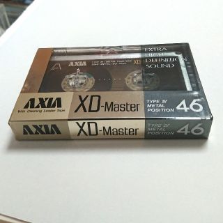 フジフイルム(富士フイルム)のメタルカセットテープ
富士フイルム
AXIA XD-Master(その他)