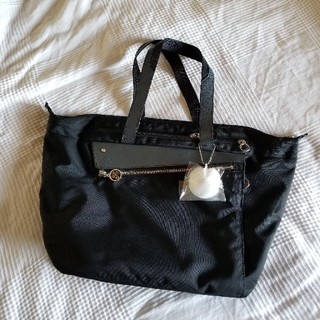 カナナプロジェクト(Kanana project)の【新品 未使用】Kanana project　bag　黒(ハンドバッグ)