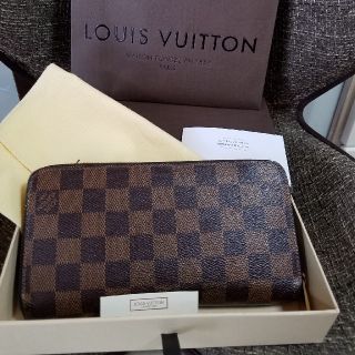 ルイヴィトン(LOUIS VUITTON)のルイヴィトン★長財布★ジッピーウォレット★ダミエ★ラウンドファスナー(財布)