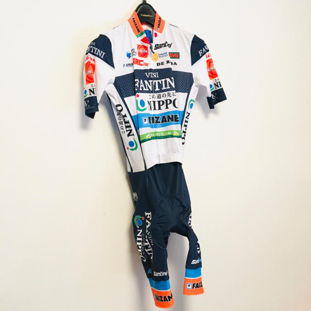 超安い品質 選手支給品 EF Education easypost スキンスーツ TTミット