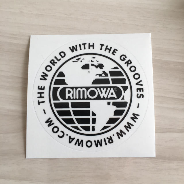 RIMOWA(リモワ)のRIMOWA タグ　名札　付属品　シール　ステッカー インテリア/住まい/日用品の日用品/生活雑貨/旅行(旅行用品)の商品写真