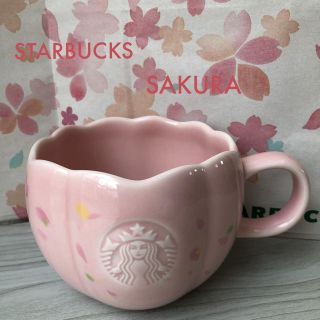 スターバックスコーヒー(Starbucks Coffee)のスターバックス　SAKURA2020マグサクラシェイプ355ml スタバ　マグ(グラス/カップ)