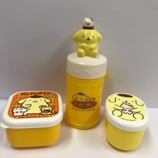 ポムポムプリン(ポムポムプリン)のポムポムプリン　お弁当セット　サンリオ(弁当用品)