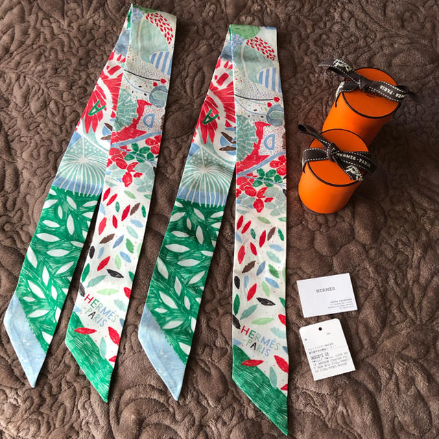 エルメス ツイリー 二本セットです エルメス ツイリー 二本セットです