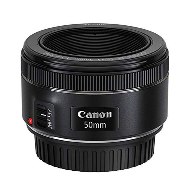 ほぼ新品Canon 50mm F1.8 STM 単焦点 レンズ