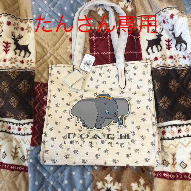 COACH ディズニーコラボトートバッグ　未使用