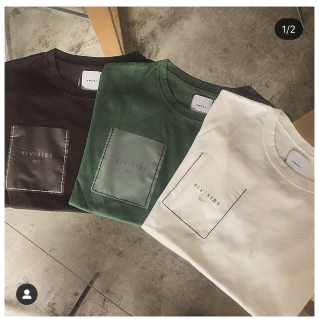 Ameri VINTAGE(アメリヴィンテージ)の【タグ付き新品未使用】Ameri VINTAGE  tシャツ レディースのトップス(シャツ/ブラウス(半袖/袖なし))の商品写真