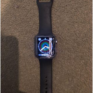 アップルウォッチ(Apple Watch)のアップルウォッチseries 3  cellular  42mm(腕時計(デジタル))