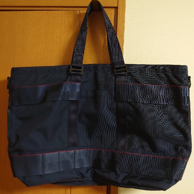 BRIEFING×BEAMS PLUS  TOTE NAVY 2