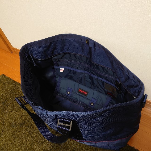 BRIEFING×BEAMS PLUS  TOTE NAVY 3