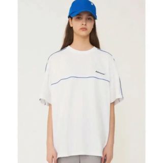 メゾンキツネ(MAISON KITSUNE')の値下げ adererror Tシャツ 19ss アダーエラー(Tシャツ/カットソー(半袖/袖なし))