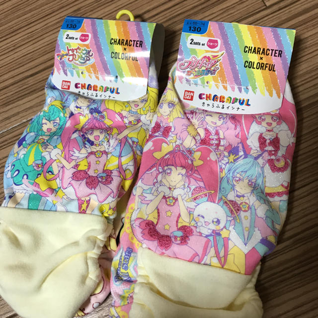 BANDAI(バンダイ)のtenten様専用[新品]プリキュア パンツ  130cm キッズ/ベビー/マタニティのキッズ服女の子用(90cm~)(下着)の商品写真