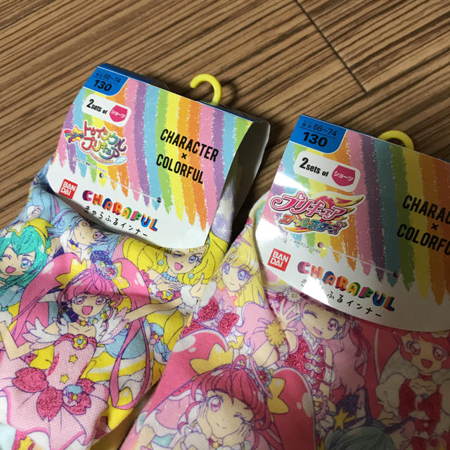 BANDAI(バンダイ)のtenten様専用[新品]プリキュア パンツ  130cm キッズ/ベビー/マタニティのキッズ服女の子用(90cm~)(下着)の商品写真