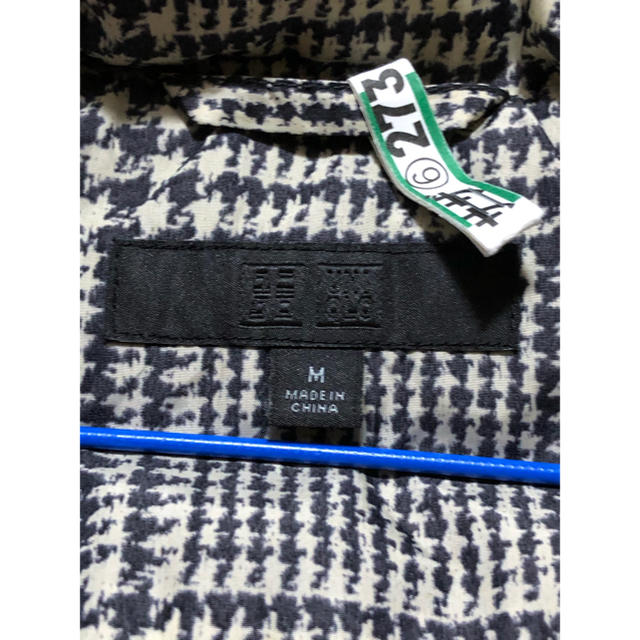 UNIQLO(ユニクロ)の⭐️ユニクロ  千鳥格子　ダウンベスト　Mサイズ レディースのジャケット/アウター(ダウンベスト)の商品写真