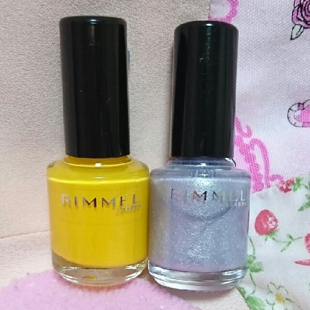 RIMMEL(リンメル)のリンメルマニキュア2本セット コスメ/美容のネイル(その他)の商品写真