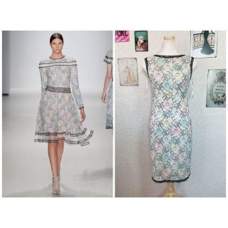 タダシショウジ(TADASHI SHOJI)の3点御専用　希少モデル 新同 2 Tadashi Shoji タダシショージ(ひざ丈ワンピース)