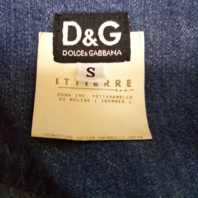 DOLCE&GABBANA(ドルチェアンドガッバーナ)のAYA様専用。ドルチェ&ガッバーナデニムシャツ レディースのトップス(シャツ/ブラウス(長袖/七分))の商品写真