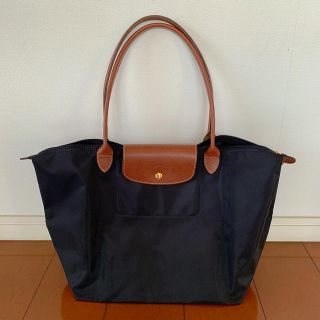 ロンシャン(LONGCHAMP)のロンシャン　プリアージュ　ブラックLサイズ(トートバッグ)