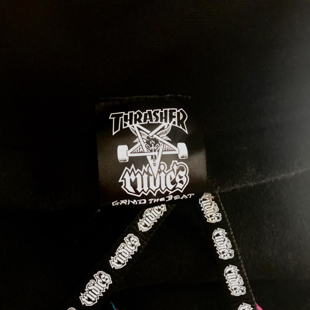 THRASHER - 別注 RUDIE'S x THRASHER コラボ限定パーカーの通販 by ...