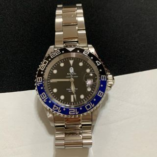 アベイシングエイプ(A BATHING APE)の★BAPEX★GMT★TYPEⅡ★blue★自動巻★(腕時計(アナログ))