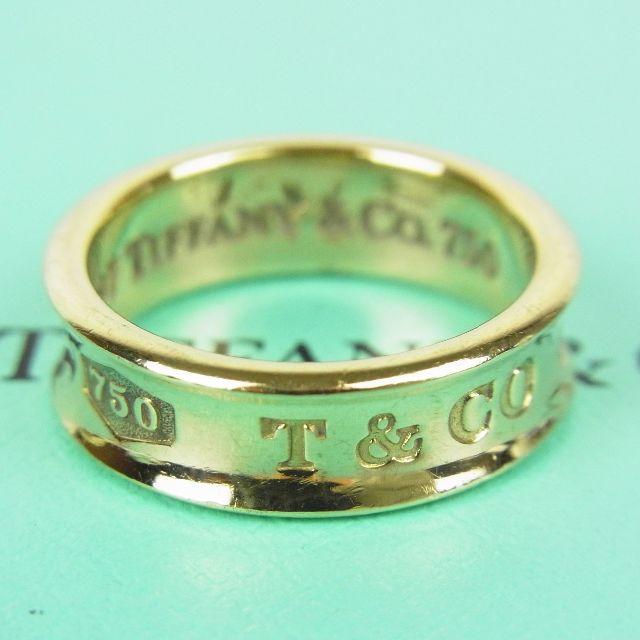 Tiffany & Co.(ティファニー)のティファニー 新品仕上げ #11号 K18 イエロー ゴールド リング 指輪 レディースのアクセサリー(リング(指輪))の商品写真