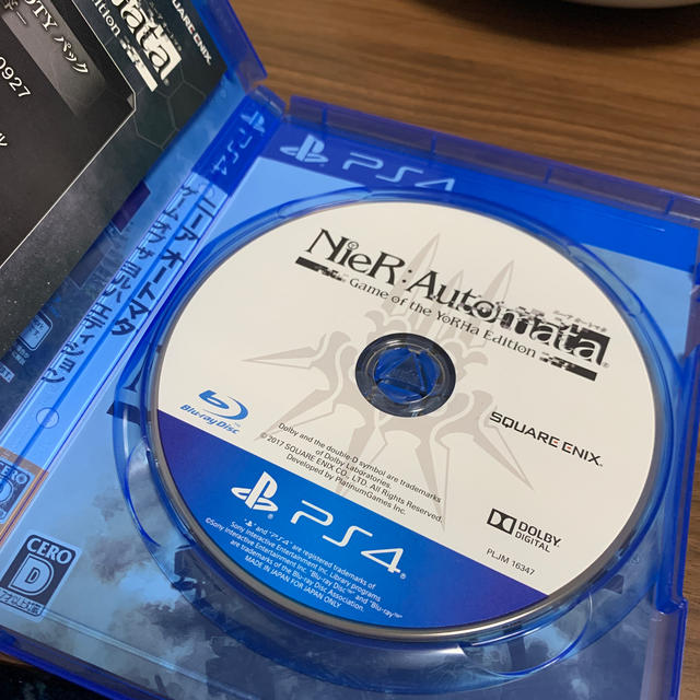 PlayStation4(プレイステーション4)のNieR：Automata Game of the YoRHa Edition（ エンタメ/ホビーのゲームソフト/ゲーム機本体(家庭用ゲームソフト)の商品写真