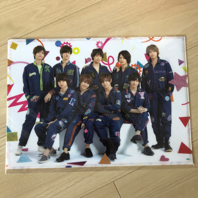 Hey! Say! JUMP(ヘイセイジャンプ)のHey!Say!JUMPツアーグッズ4点に更にTシャツとクリアファイル付けました エンタメ/ホビーのタレントグッズ(アイドルグッズ)の商品写真