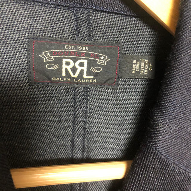 RRL(ダブルアールエル)のRRL ジャケット　ネイビー　Lサイズ メンズのジャケット/アウター(テーラードジャケット)の商品写真