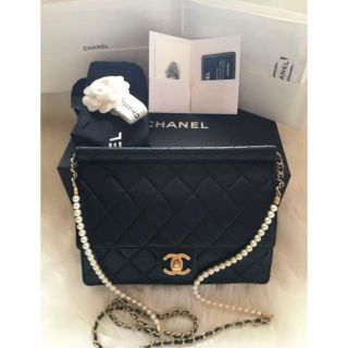 シャネル(CHANEL)の未使用！シャネル❤パールチェーン マトラッセ  ショルダーバック(ショルダーバッグ)