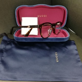 グッチ(Gucci)の最終値下げ☆グッチ 眼鏡フレーム☆GG0556OJ 002 正規店より購入(サングラス/メガネ)