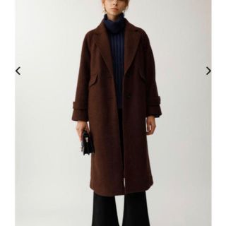 マウジー(moussy)のmoussy ウールコート(ロングコート)