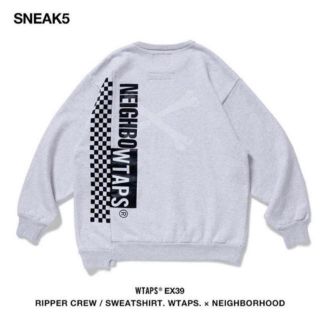 ネイバーフッド(NEIGHBORHOOD)の【S】WTAPS × NEIGHBORHOOD RIPPER CREW NECK(スウェット)