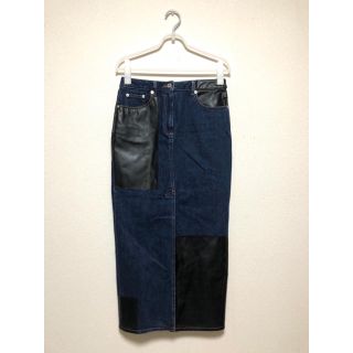 alexander mcqueen アレキサンダーマックイーン デニム スカート