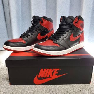 ナイキ(NIKE)のAIR Jordan1 bred (スニーカー)