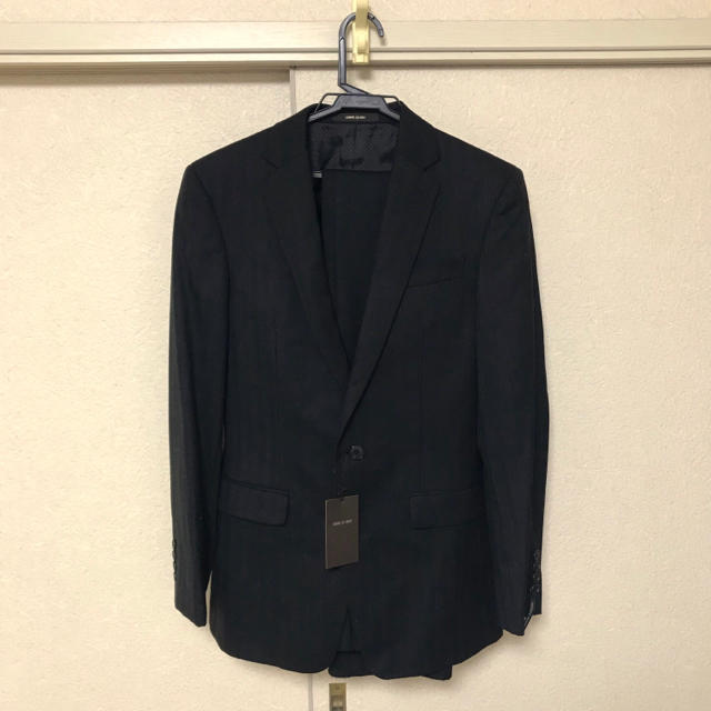 39900円サイズCOMME CA MEN メンズ スーツ セット ブラック