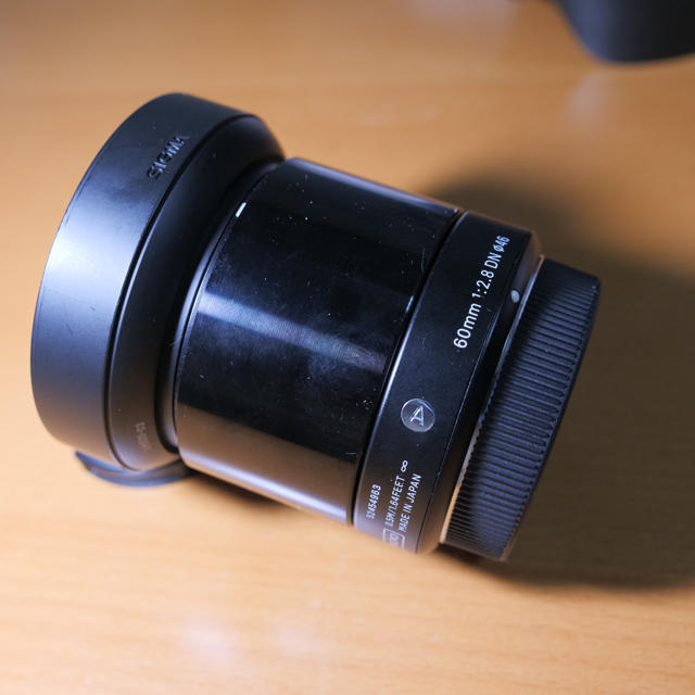 シグマ 60mm F2.8 DN マイクロフォーサーズ用 ブラック