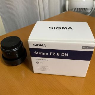 シグマ(SIGMA)のシグマ 60mm F2.8 DN マイクロフォーサーズ用 ブラック(レンズ(単焦点))