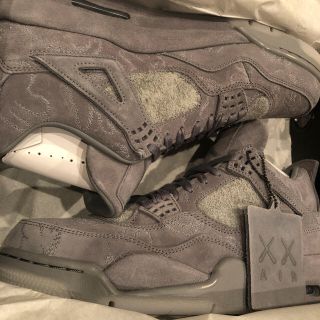 ナイキ(NIKE)のJordan 4 KAWS US9.5 (スニーカー)