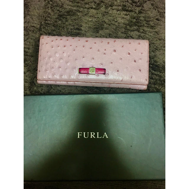 Furla(フルラ)のフルラ　オーストリッチ　長財布 レディースのファッション小物(財布)の商品写真