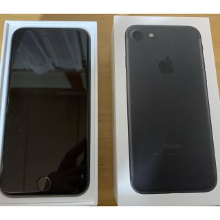 アップル(Apple)のiPhone7 32GB ソフトバンクキャリア　ブラック(スマートフォン本体)