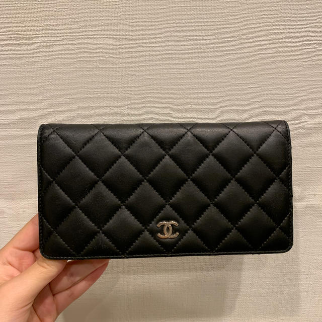 CHANEL ラムスキン　財布