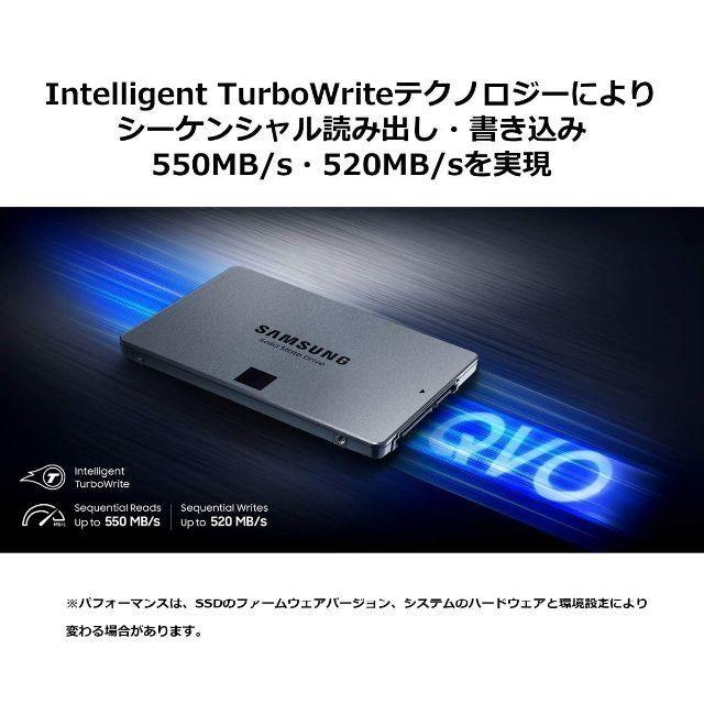 SAMSUNG(サムスン)の[新品未開封]　サムスン Samsung SSD 1.0TB スマホ/家電/カメラのPC/タブレット(PCパーツ)の商品写真